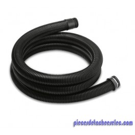 Flexible d'Aspiration Longueur 2.5 m avec Système à Clip pour Aspirateur Poussière Karcher Flexible d'Aspiration Longueur 2.5 m avec Système à Clip pour Aspirateur Poussière Karcher