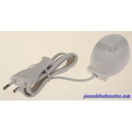 Mini Chargeur STDB T2 READY pour Hydropulseur 3757 Braun Mini Chargeur STDB T2 READY pour Hydropulseur 3757 Braun