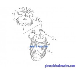 Moteur électrique complet Kärcher K 720 Moteur électrique complet Kärcher K 720