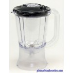 Bol Blender Complet Gris pour Robot Masterchef 8000 Moulinex