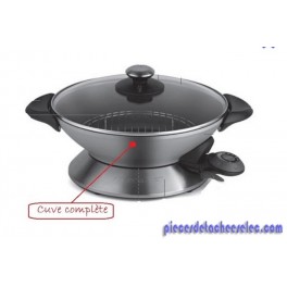 Cuve Complete avec Revetement Quantanium pour Wok QC136A Riviera et Bar Cuve Complete avec Revetement Quantanium pour Wok QC136A Riviera et Bar