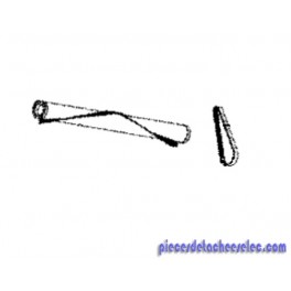 Brosse Rotative avec Courroie Electrobrosse pour Aspirateur Nilfisk 