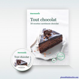 Pack Livre + Clé Recettes Tout Chocolat pour Thermomix TM5 Vorwerk Pack Livre + Clé Recettes Tout Chocolat pour Thermomix TM5 Vorwerk
