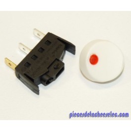 Interrupteur + Bouton Blanc pour Cafetiere et Expresso Moulinex Interrupteur + Bouton Blanc pour Cafetiere et Expresso Moulinex