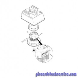 Kit de Turbine pour Aspirateur Eau et Poussières Kärcher