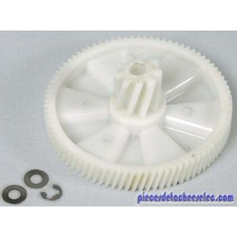 Engrenage Principal + Rondelle + Circlip Blanc pour Hachoirs KENWOOD Engrenage Principal + Rondelle + Circlip Blanc pour Hachoirs KENWOOD