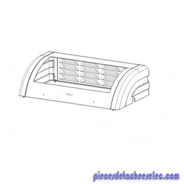 Couvercle Side Burner pour Barbecue Cline 2400 / 2400S / 2400D Campingaz