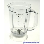 Bol Blender Blanc pour Robots Multifonctions KENWOOD