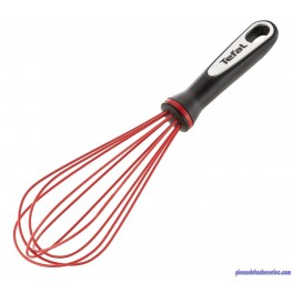 Fouet Noir et Rouge en Sillicone x6 pour Ustensile de Cuisine Ingenio Tefal Fouet Noir et Rouge en Sillicone x6 pour Ustensile de Cuisine Ingenio Tefal