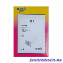 Sac Non Tissé x4 pour Aspirateur Z355 Electrolux Sac Non Tissé x4 pour Aspirateur Z355 Electrolux