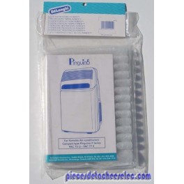 Filtre Eléctrostatique x2 pour Climatiseurs Delonghi 