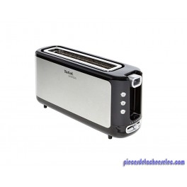 Grille Pain New Express Inox et Noir de Diamètre 37x18x10cm Tefal Grille Pain New Express Inox et Noir de Diamètre 37x18x10cm Tefal