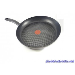 Poêle Pro Hard Titanium Aluminium Noir Diamètre 30 cm Tefal 