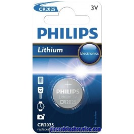 Pile Bouton Lithium 3V Philips