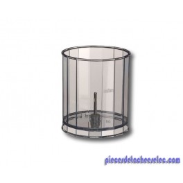 Bol Transparent Diamètre 9.2 x H 10.5 pour Mixeur Braun 