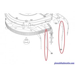Kit Lamelles pour Autolaveuses Nilfisk