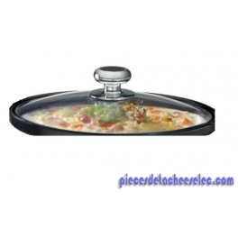 Couvercle en Verre pour Cuiseur Vapeur / Mijoteuse PSC 650C Cuisinat Couvercle en Verre pour Cuiseur Vapeur / Mijoteuse PSC 650C Cuisinat
