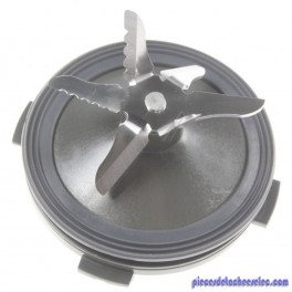 Couteau Complet Gris pour Blender Mastermix / Perfect Mix Krups Couteau Complet Gris pour Blender Mastermix / Perfect Mix Krups