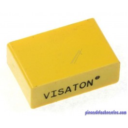 Condensateur de Couleur Jaune à Couche 250 V Visation Condensateur de Couleur Jaune à Couche 250 V Visation