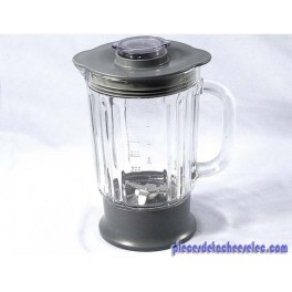 Blender Complet Coloris Gris 1,2L pour Multipro Compact Food Processor FP260 / FP270... KENWOOD Blender Complet Coloris Gris 1,2L pour Multipro Compact Food Processor FP260 / FP270... KENWOOD