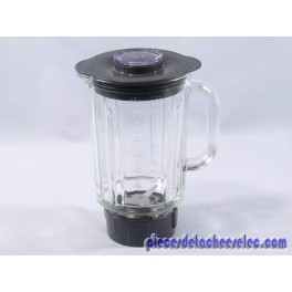 Bol Blender en Verre 1.2L Complet pour Blender BL680 KENWOOD Bol Blender en Verre 1.2L Complet pour Blender BL680 KENWOOD