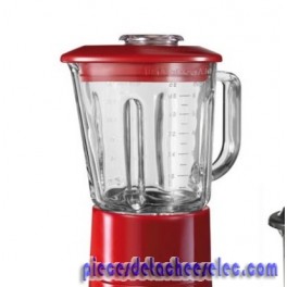 Blender Rouge Complet 1.25 L pour Blender Ultra Power KSB52 Kitchenaid Blender Rouge Complet 1.25 L pour Blender Ultra Power KSB52 Kitchenaid