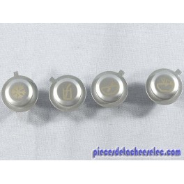 Lot de Boutons X4 pour Blender BL760 / BL770... KENWOOD Lot de Boutons X4 pour Blender BL760 / BL770... KENWOOD