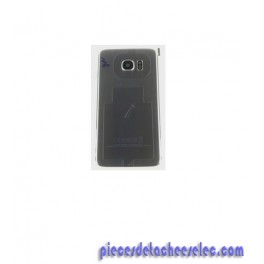 Vitre Arrière de Coloris Noir pour Galaxy S7 Edge Samsung