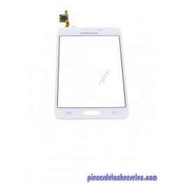 Vitre Tactile Coloris Blanc pour Galaxy Grand Prime Samsung