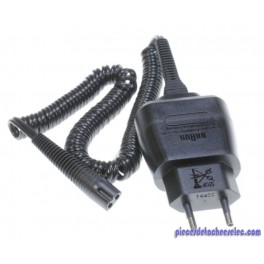 Cordon Noir 12V pour Rasoir 5414 Braun Cordon Noir 12V pour Rasoir 5414 Braun