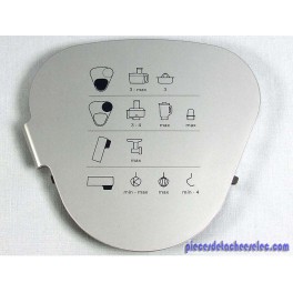 Couvercle Sortie Moyenne Gris pour Kitchen Machine Robot Prospero KM 286... KENWOOD Couvercle Sortie Moyenne Gris pour Kitchen Machine Robot Prospero KM 286... KENWOOD