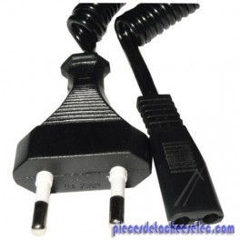 Cordon Torsadé Universel 1,50 m pour Rasoir HQ66/40 Philips Cordon Torsadé Universel 1,50 m pour Rasoir HQ66/40 Philips