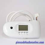 Boitier de Commande Stone Digit Blanc pour Sèche Serviette LA070T2V DELONGHI 