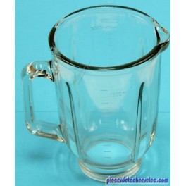 Bol en Verre pour Blender BL541 White & Brown Bol en Verre pour Blender BL541 White & Brown