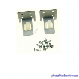 2 Pinces de Fixation avec Vis pour Micro-Ondes Gril FG87SST / FG87KST/XEF Samsung 2 Pinces de Fixation avec Vis pour Micro-Ondes Gril FG87SST / FG87KST/XEF Samsung