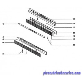 Kit Lamelles Arrière 234/340 pour Autolaveuses Nilfisk Kit Lamelles Arrière 234/340 pour Autolaveuses Nilfisk
