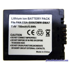 Batterie 7,4V pour Appareil Photo / Caméra Digital Panasonic 