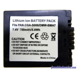 Batterie 7,4V pour Appareil Photo / Caméra Digital Panasonic Batterie 7,4V pour Appareil Photo / Caméra Digital Panasonic
