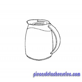 Pot Thermos Violet pour Cafetière Milano Therm Rowenta Pot Thermos Violet pour Cafetière Milano Therm Rowenta