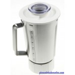 Bol Blender Inox 1,5L pour Robot Prep Expert S9000 KA901141 /  KA901142 ... Krups
