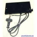 Ensemble Boitier + Cordon D'alimentation Gris pour Robots Kitchen Machine KENWOOD