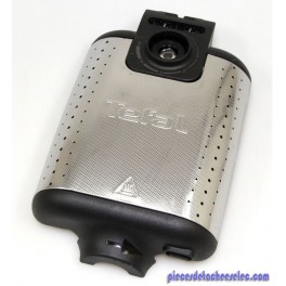 Coque Supérieure Argent / Noir pour Gaufrier King Size... Tefal