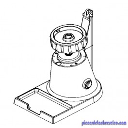 Corps + Bague pour Presse-Agrumes ZX7000 Krups