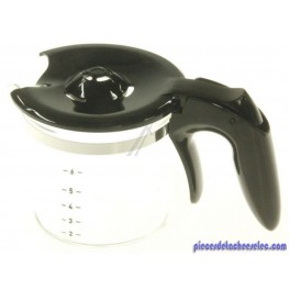 Verseuse + Couvercle Noir pour Cafetière Cafe City / Mini Tefal Verseuse + Couvercle Noir pour Cafetière Cafe City / Mini Tefal