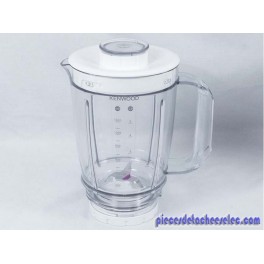 Bol Complet Blanc / Transparent 1.6L pour Blender BLP300WH KENWOOD Bol Complet Blanc / Transparent 1.6L pour Blender BLP300WH KENWOOD