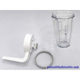 Ensemble Mug (Couvercle + Joint + Mug) pour Blender BL237WG 3 EN 1 KENWOOD Ensemble Mug (Couvercle + Joint + Mug) pour Blender BL237WG 3 EN 1 KENWOOD