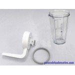 Ensemble Mug (Couvercle + Joint + Mug) pour Blender BL237WG 3 EN 1 KENWOOD