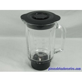 Bol Blender Complet Gris Foncé pour Blender BLM610SI KENWOOD Bol Blender Complet Gris Foncé pour Blender BLM610SI KENWOOD