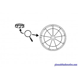 Arbre de Transmission Coloris Blanc pour Centrifugeuse Frutelia JU350B39/A90 Moulinex Arbre de Transmission Coloris Blanc pour Centrifugeuse Frutelia JU350B39/A90 Moulinex