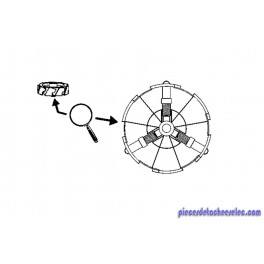 Arbre de Transmission pour Centrifugeuse Frutelia JU350B39/A90 Moulinex Arbre de Transmission pour Centrifugeuse Frutelia JU350B39/A90 Moulinex
